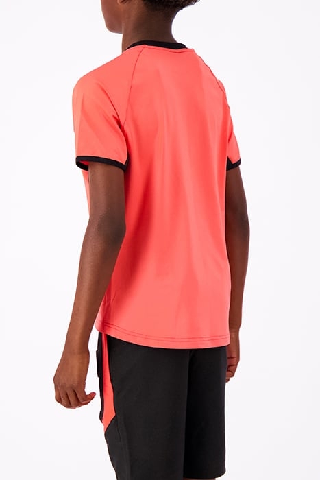 FOOTBALL TEE CORAL 2