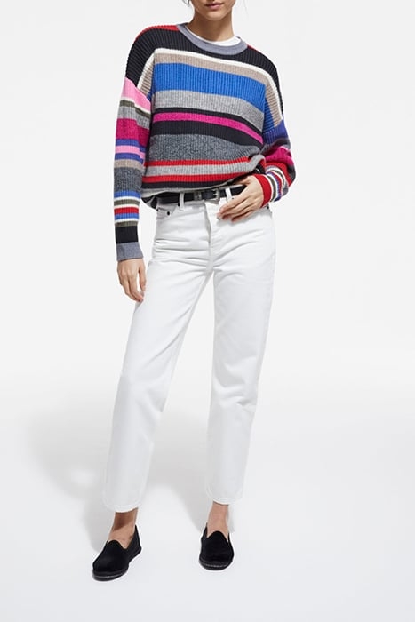 PULL COL ROND RAYE MIX YARN MULTICO 3