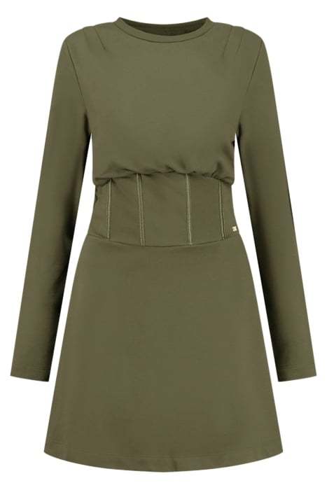 ANNISTON DRESS COMBAT GREEN 2