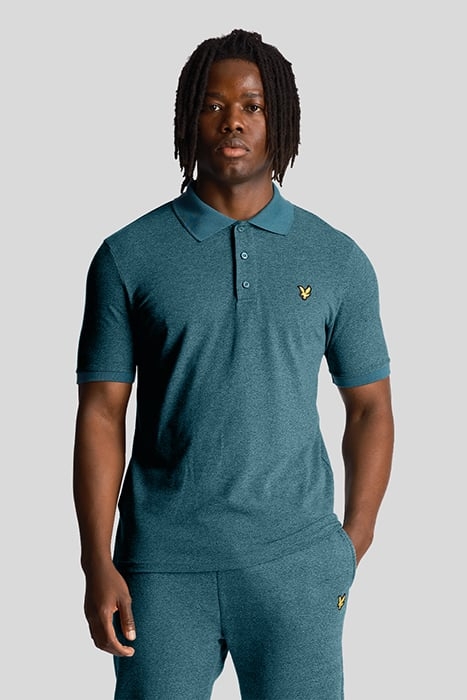 MARL POLO SHIRT ALPINE SKY MARL 1