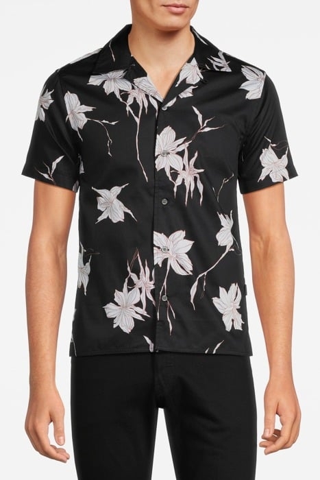 DANNY SS CAMP SHIRT INK BLUE 1