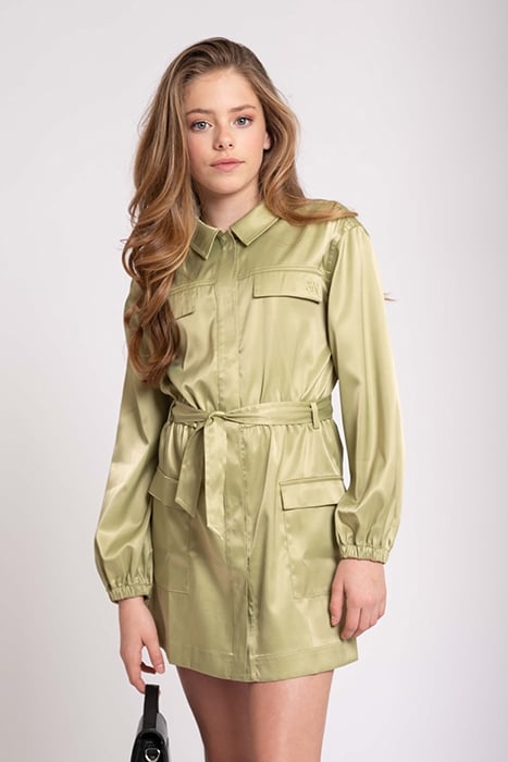 VERA DRESS SOFT OLIVE 1
