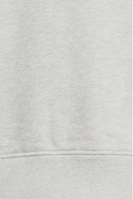 RELAXED JEANS HOODIE WHITE 5