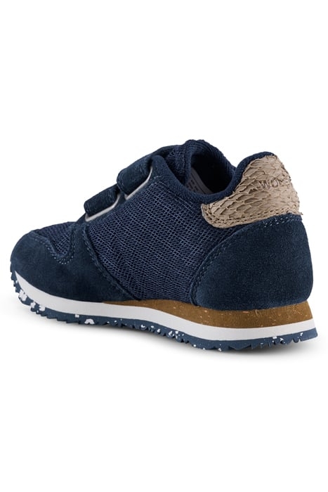 YDUN SUEDE MESH KIDS NAVY 7