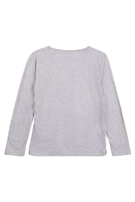 CHILDRENS LS TEE ORG. GREYMELA 3