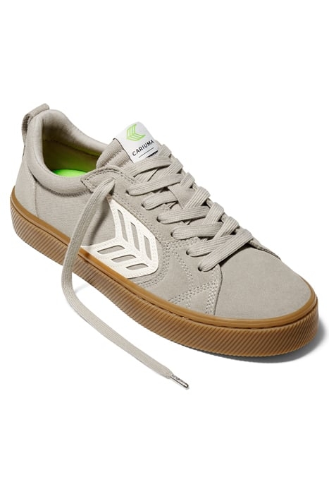 UNISEX CATIBA PRO GUM CLOUD GREY SUEDE AND CANVAS SNEAKER 2