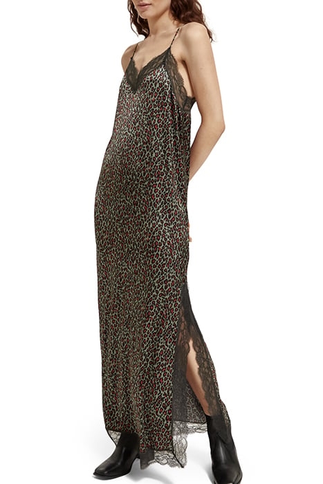 CAMI DRESS WITH LACE DETAIL CREATURES OF THE NIGHT FIELD GRE 1