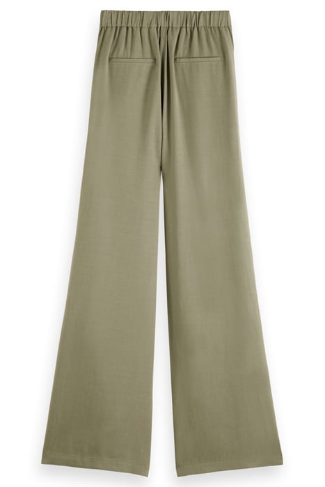 ELENI - HIGH RISE WIDE LEG PYJAMA PANTS ARMY GREEN 5