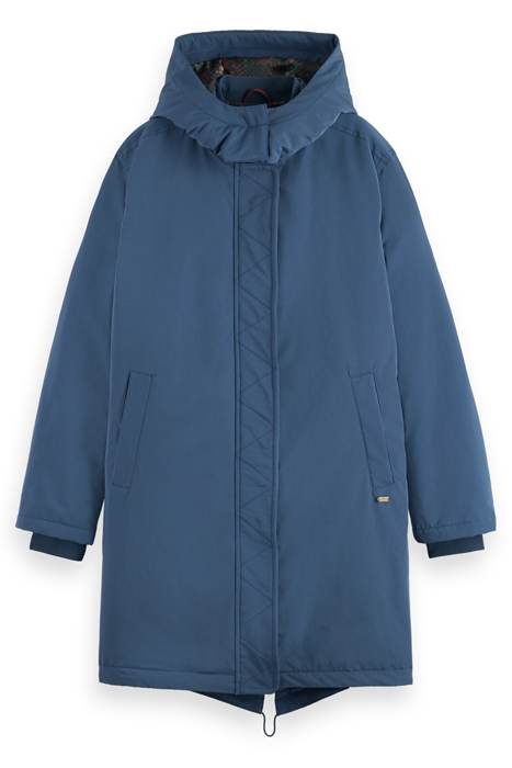 WATER REPELLENT MID LENGTH PARKA WITH REPREVE® FILLING DUSTY 4