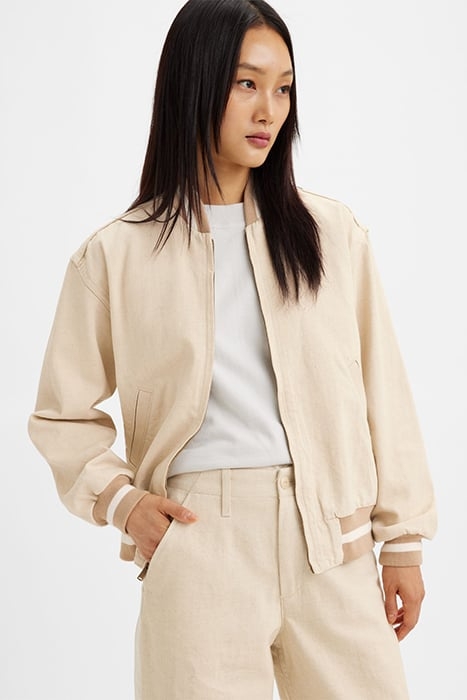 LMC BOMBER JACKET BEIGE 3