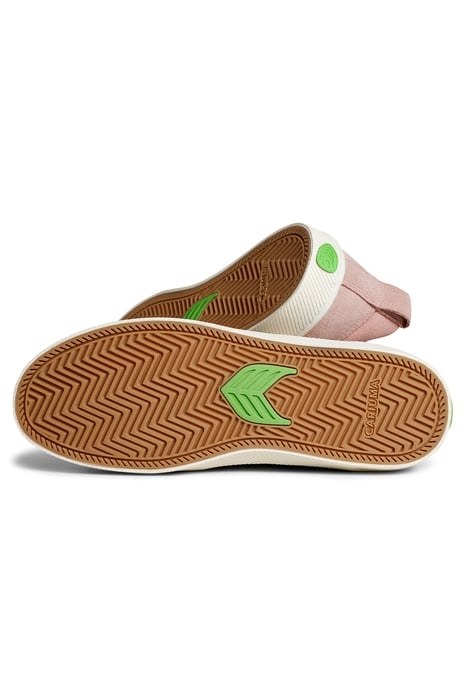 UNISEX CATIBA PRO SKATE ROSE SUEDE AND CANVAS SNEAKER 4