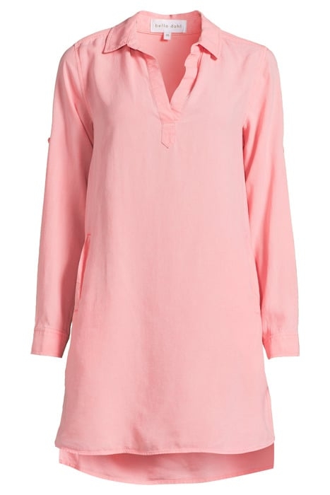 LONG SLEEVE A-LINE DRESS BLOSSOM PINK 3