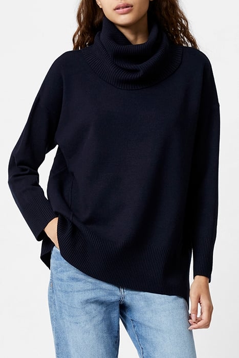 BABYSOFT RIB COWLNECK JUMPER BLACKBERRY 1