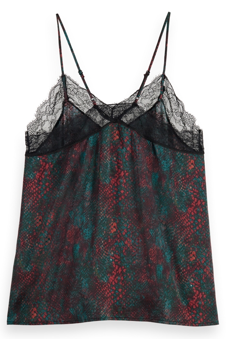 CAMISOLE WITH LACE TRIM SNAKE 5