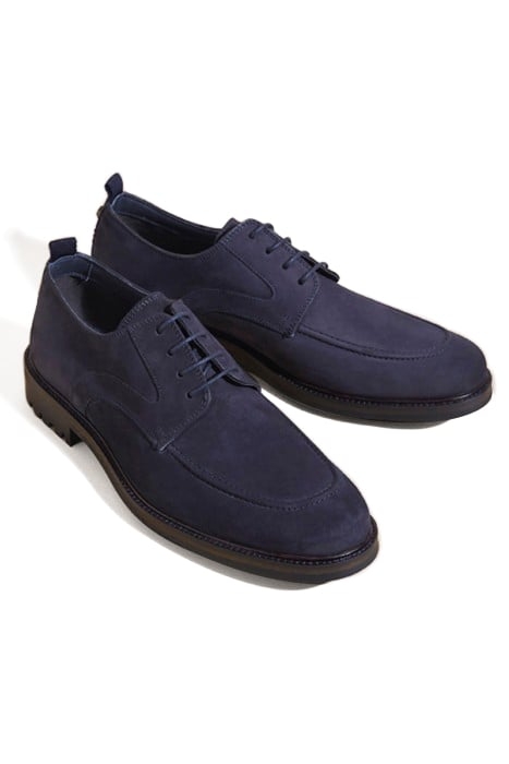 DERBY SUEDE LACE UP SHOE DARK NAVY 2