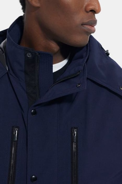 PARKA MI-LONGUE MULTIPOCHE NAVY 4