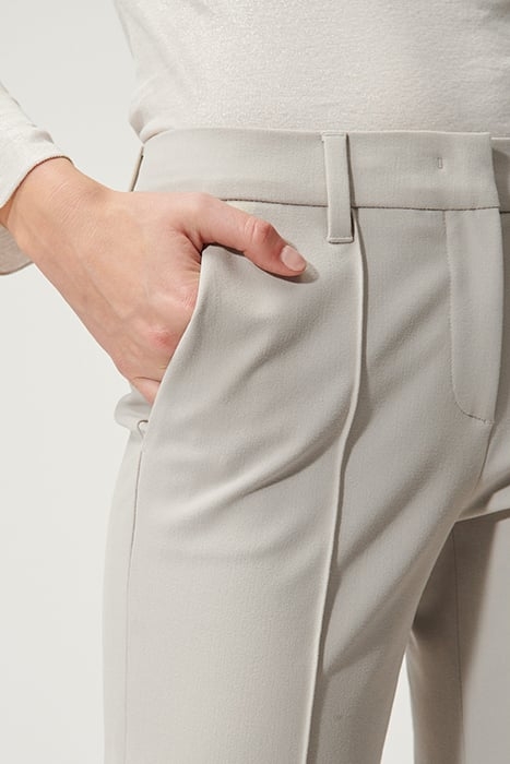 BOOTCUT PANTS WITH HEM SLIT STONE 5