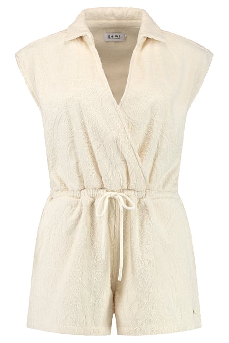 LADIES FLORE INTARSIA TOWELING JUMPSUIT SHIWI KIT PAISLEY 5