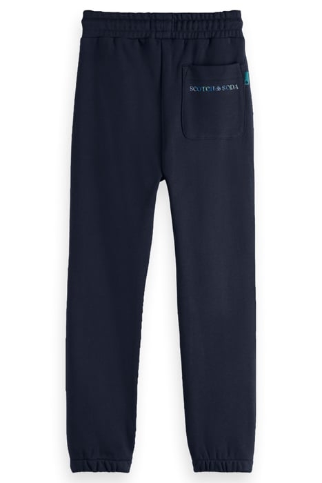 BOYS LOGO SWEATPANTS IN ORGANIC COTTON NIGHT 2