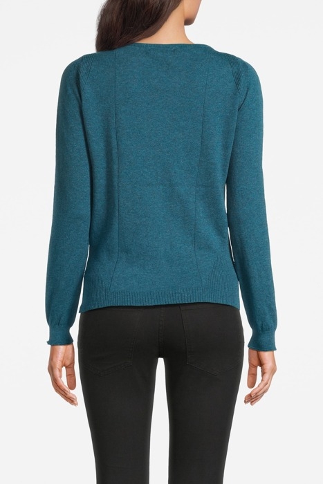 PULLOVER LONG SLEEVES 21001799 DEEP TEAL 2