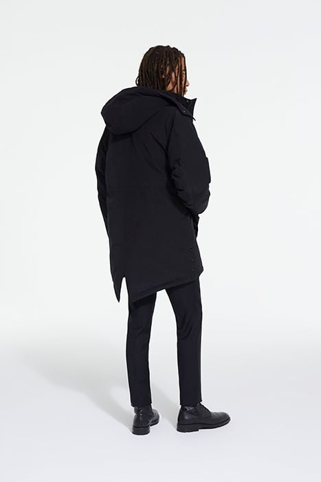 PARKA MI-LONGUE MULTIPOCHE BLACK 4