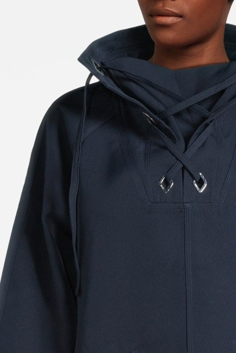 HEAVY TWILL OVERSIZE ANORAK SKY CAPTAIN 4