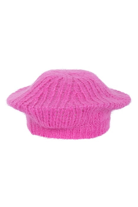 MOHAIR BERET PHLOX PINK 2