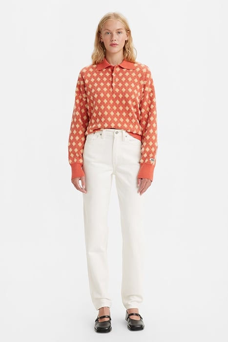 80S STRAIGHT JEANS ECRU 5