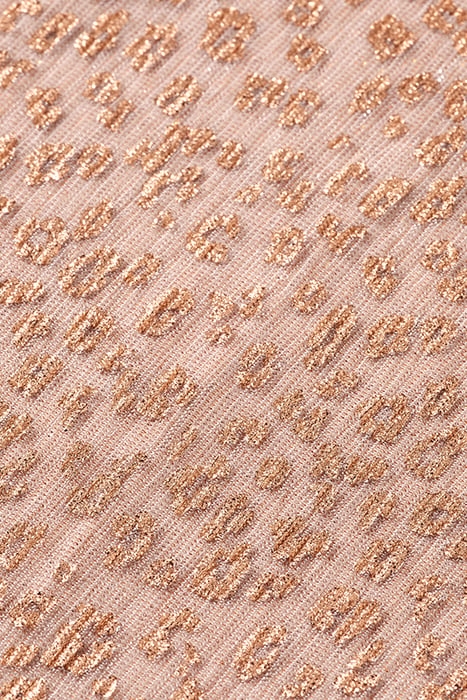 METALLIC BALLOON SLEEVE DRAPEY BLOUSE METALLIC ROSE 7