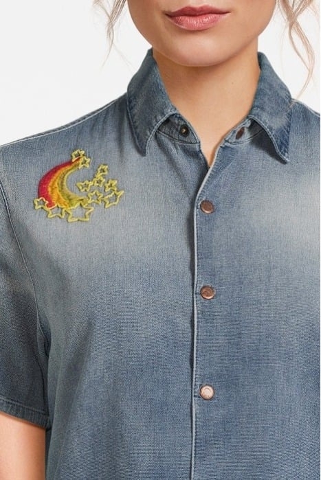 ANNA SHORT SLEEVE STARS EMBO 4