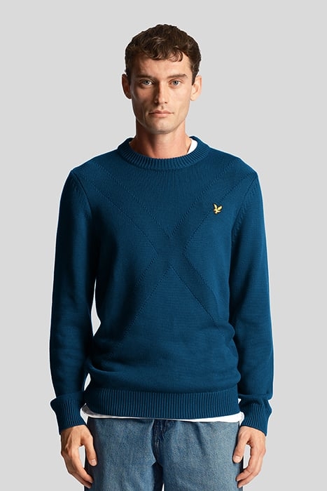 INSIGNIA CREW NECK JUMPER APRES NAVY 1