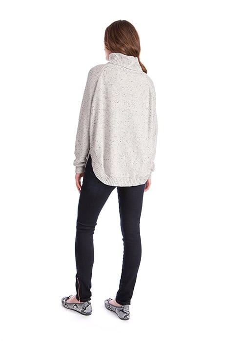 MATERNITY KNITTED CAPE JUMPER MULTI 2