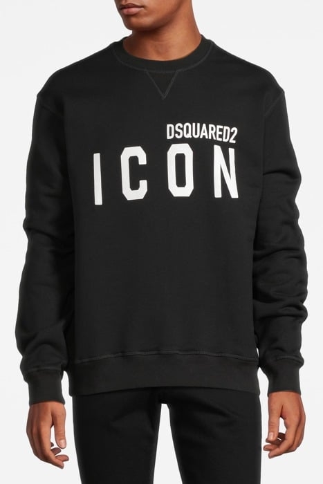 SWEATSHIRT ICON BLACK 1