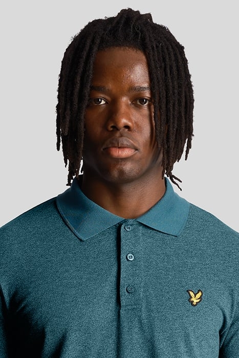 MARL POLO SHIRT ALPINE SKY MARL 5