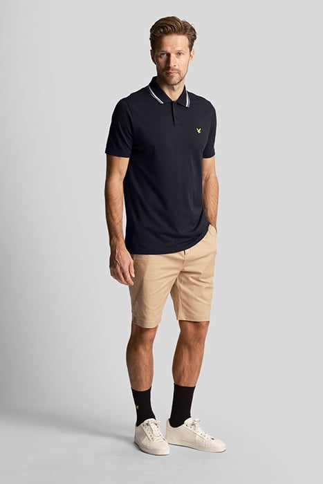TEAM TIPPED POLO DARK NAVY 3