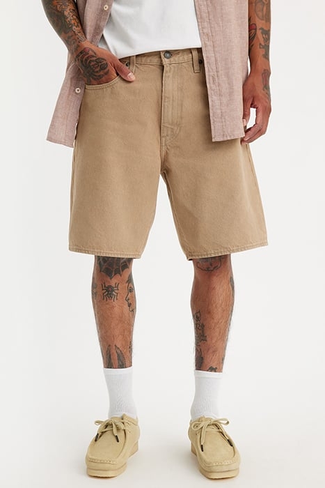 468 DENIM SHORT BEIGE 1