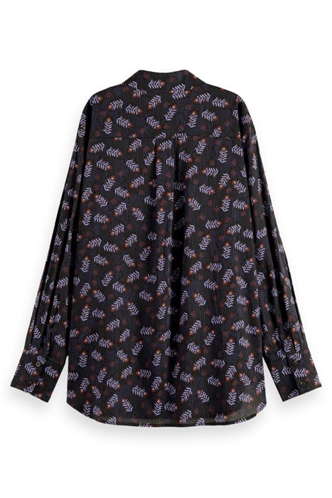 ALL OVER PRINTED RELAXED FIT SHIRT FOLK FLORAL 5