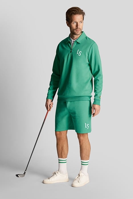 LS LOGO SWEATSHORT FAIRWAY GREEN 3