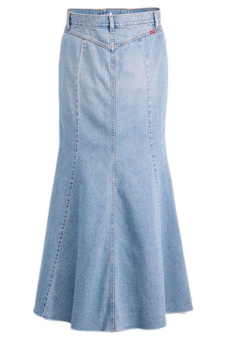 MERMAID DENIM SKIRT BLUE 5