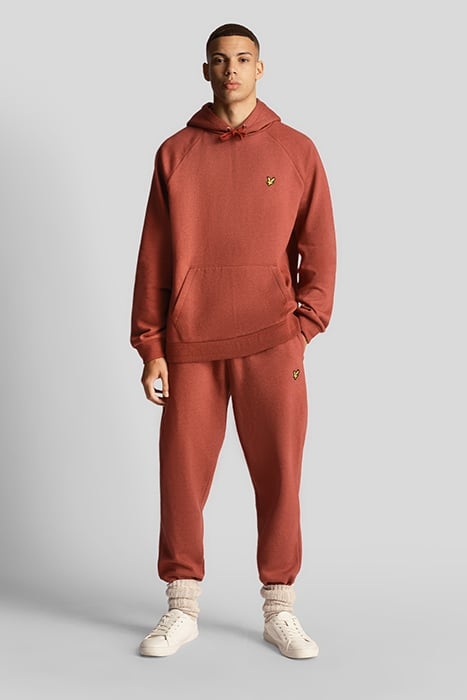 RACKED JOGGER BURGUNDY GLADE MARL 1