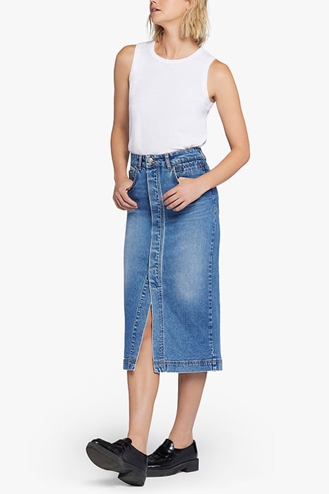 THE INSIGNIA MIDI SKIRT DUNES 5