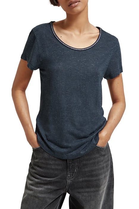 GLITTER MELANGE T-SHIRT NIGHT 1