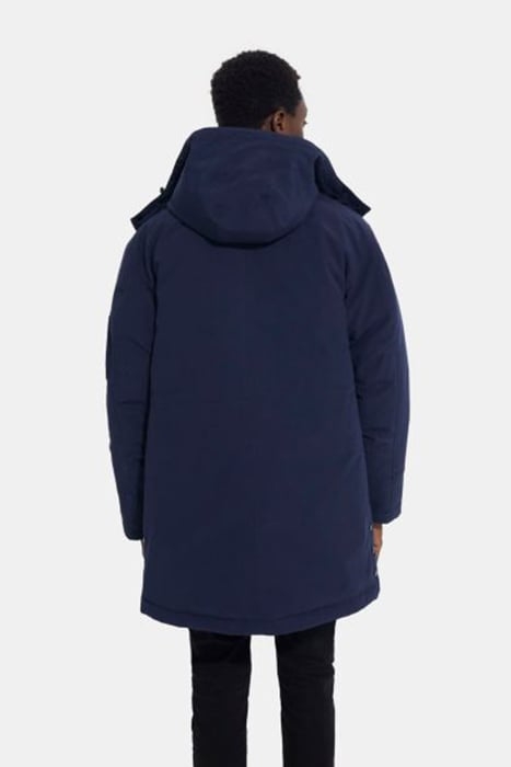 PARKA MI-LONGUE MULTIPOCHE NAVY 2