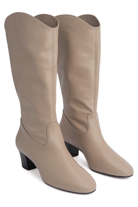 COOPER TAUPE NAPPA LEATHER 2