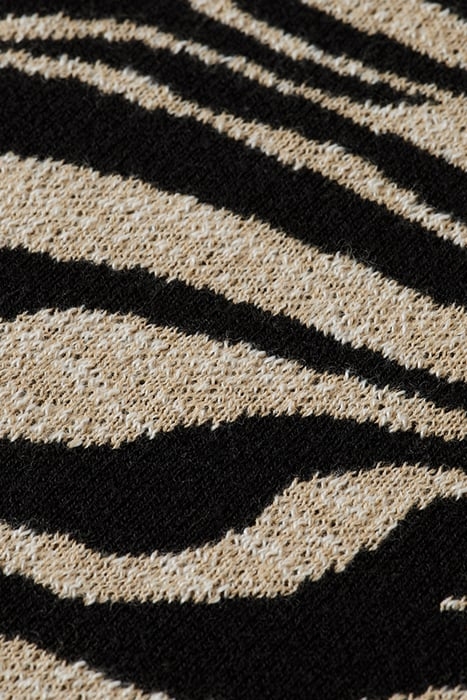 TIGER JACQUARD CREW NECK PULLOVER TIGER JACQUARD 8