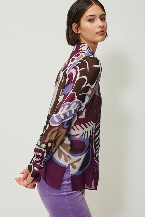 BLOUSE WITH FLOWER PRINT MULTI 3