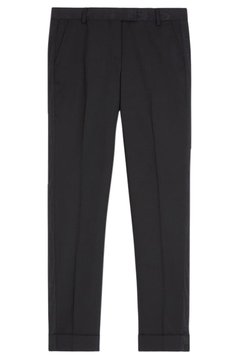 PANTALON COSTUME FIT TISSU MOIRE COTE BLACK 3