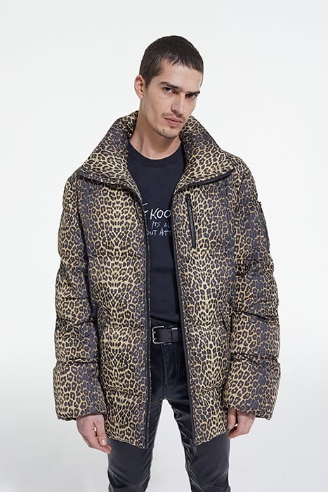 OVERSIZE DOWN JACKET LEOPARD 1