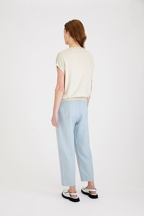 LINEN LYOCELL PANTS BLUE HAZE 3