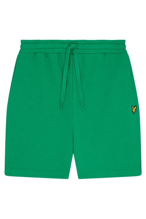 SWEAT SHORT GRID GREEN 3